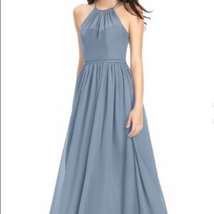 Azazie “Kailyn” Dusty Blue Bridesmaid Dress